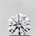 Del inventario de diamantes de laboratorio, 1.04 quilates, Redondo , Color D, claridad VVS1 y certificado IGI