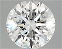 Lab Grown Diamond 3.01 Carats, Round with Excellent Cut, E Color, VVS2 Clarity and Certified by IGI