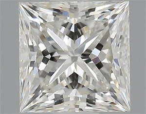 Picture of Natural Diamond 0.61 Carats, Princess with  Cut, I Color, VS2 Clarity and Certified by GIA