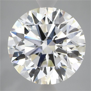 Picture of Lab Grown Diamond 6.61 Carats, Round with Ideal Cut, E Color, VVS2 Clarity and Certified by IGI