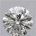 Natural Diamond 0.70 Carats, Round with Excellent Cut, L Color, VVS2 Clarity and Certified by GIA