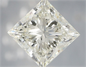 Natural Diamond 1.01 Carats, Princess with  Cut, I Color, VVS2 Clarity and Certified by IGI
