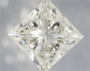 Picture of Natural Diamond 1.01 Carats, Princess with  Cut, I Color, VVS2 Clarity and Certified by IGI