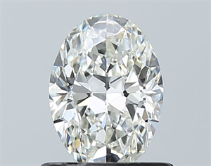 Picture of Natural Diamond 0.74 Carats, Oval with  Cut, H Color, VS1 Clarity and Certified by GIA