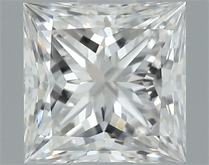 Foto Diamante Natural 0.53 quilates, Princesa , Color G, claridad SI1 y certificado GIA de