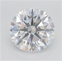 Lab Grown Diamond 5.51 Carats, Round with Excellent Cut, D Color, VS1 Clarity and Certified by GIA