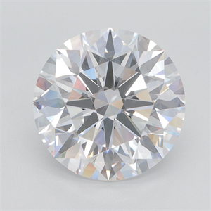 Picture of Lab Grown Diamond 5.51 Carats, Round with Excellent Cut, D Color, VS1 Clarity and Certified by GIA