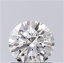 Natural Diamond 0.71 Carats, Round with Excellent Cut, I Color, VVS2 Clarity and Certified by GIA