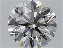 Diamante Natural 1.29 quilates, Redondo , Color G, claridad SI1 y certificado GIA