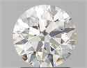 Diamante Natural 1.70 quilates, Redondo , Color I, claridad IF y certificado GIA