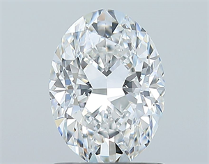 Picture of Natural Diamond 1.20 Carats, Oval with  Cut, D Color, SI1 Clarity and Certified by GIA