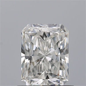 Picture of Natural Diamond 0.71 Carats, Radiant with  Cut, F Color, VVS2 Clarity and Certified by GIA