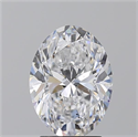 Diamante Natural 2.20 quilates, Ovalado , Color D, claridad SI1 y certificado GIA