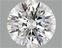 Del inventario de diamantes de laboratorio, 3.07 quilates, Redondo , Color E, claridad VS2 y certificado IGI