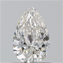 Diamante Natural 0.90 quilates, De pera , Color G, claridad VS2 y certificado GIA