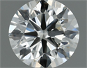 Diamante Natural 0.50 quilates, Redondo , Color J, claridad SI1 y certificado IGI