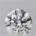 Natural Diamond 0.71 Carats, Round with Excellent Cut, E Color, VS1 Clarity and Certified by GIA