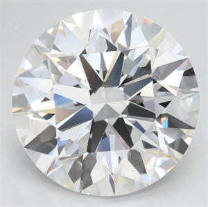 Picture of Lab Grown Diamond 5.03 Carats, Round with Ideal Cut, D Color, IF Clarity and Certified by IGI
