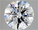 Diamante Natural 2.90 quilates, Redondo , Color D, claridad VS1 y certificado GIA