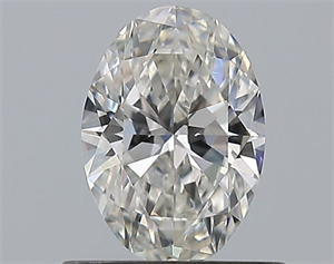 Picture of Natural Diamond 0.61 Carats, Oval with  Cut, G Color, VS2 Clarity and Certified by GIA