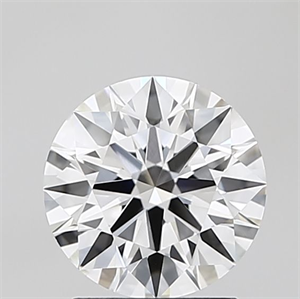 Picture of Lab Grown Diamond 1.55 Carats, Round with Ideal Cut, F Color, VVS2 Clarity and Certified by IGI