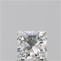 Diamante Natural 0.51 quilates, Princesa , Color G, claridad VVS2 y certificado GIA