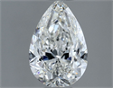 Natural Diamond 0.80 Carats, Pear with  Cut, G Color, VS1 Clarity and Certified by GIA
