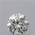 Diamante Natural 0.43 quilates, Redondo , Color F, claridad VVS2 y certificado IGI