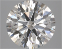 Del inventario de diamantes de laboratorio, 3.88 quilates, Redondo , Color G, claridad VS2 y certificado IGI