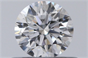 Diamante Natural 0.41 quilates, Redondo , Color D, claridad VVS1 y certificado GIA