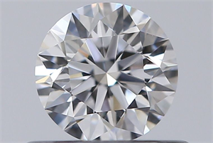 Foto Diamante Natural 0.41 quilates, Redondo , Color D, claridad VVS1 y certificado GIA de