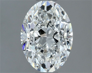Picture of Natural Diamond 1.21 Carats, Oval with  Cut, F Color, VS2 Clarity and Certified by GIA