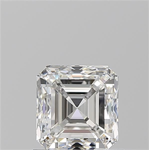 Foto Diamante Natural 1.01 quilates, Asscher , Color G, claridad VS1 y certificado GIA de
