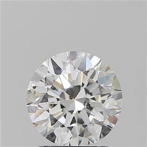 Foto Diamante Natural 1.90 quilates, Redondo , Color G, claridad SI2 y certificado GIA de