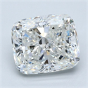 Diamante Natural 1.52 quilates, Del cojín , Color G, claridad VS2 y certificado GIA