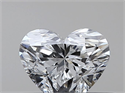 Natural Diamond 0.32 Carats, Heart with  Cut, E Color, VVS2 Clarity and Certified by GIA