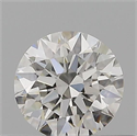 Natural Diamond 0.40 Carats, Round with Excellent Cut, G Color, IF Clarity and Certified by GIA