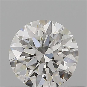 Picture of Natural Diamond 0.40 Carats, Round with Excellent Cut, G Color, IF Clarity and Certified by GIA
