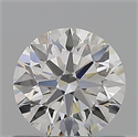 Natural Diamond 0.70 Carats, Round with Excellent Cut, F Color, VS2 Clarity and Certified by GIA