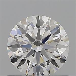 Picture of Natural Diamond 0.70 Carats, Round with Excellent Cut, F Color, VS2 Clarity and Certified by GIA