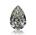 Natural Diamond 1.01 Carats, Pear with  Cut, N Color, SI2 Clarity and Certified by GIA