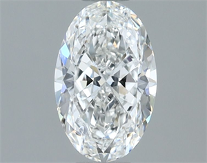 Foto Diamante Natural 0.80 quilates, Ovalado , Color F, claridad VS1 y certificado GIA de