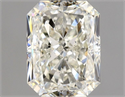 Natural Diamond 0.90 Carats, Radiant with  Cut, K Color, VS2 Clarity and Certified by GIA
