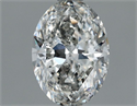 Diamante Natural 1.01 quilates, Ovalado , Color G, claridad SI2 y certificado IGI