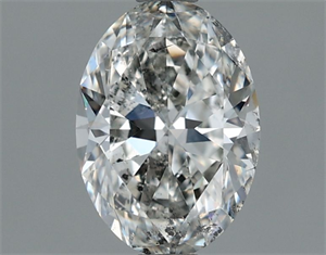 Foto Diamante Natural 1.01 quilates, Ovalado , Color G, claridad SI2 y certificado IGI de