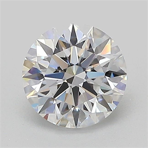 Picture of Lab Grown Diamond 1.06 Carats, Round with Ideal Cut, D Color, VS1 Clarity and Certified by IGI