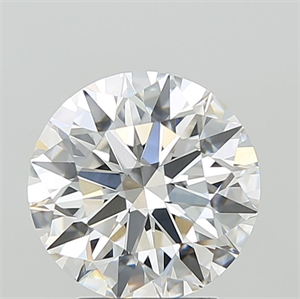 Picture of Lab Grown Diamond 3.10 Carats, Round with Ideal Cut, E Color, VVS1 Clarity and Certified by IGI