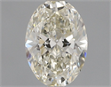 Diamante Natural 0.53 quilates, Ovalado , Color K, claridad VVS1 y certificado GIA