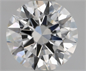 Lab Grown Diamond 1.50 Carats, Round with Excellent Cut, E Color, VVS2 Clarity and Certified by IGI