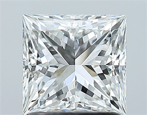 Foto Diamante Natural 1.30 quilates, Princesa , Color G, claridad VS2 y certificado GIA de